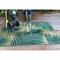 World Rug Gallery Tropical Floral Reversible Plastic 3'x5' Green Outdoor Rug 6051GREEN3X5 - alternate 6
